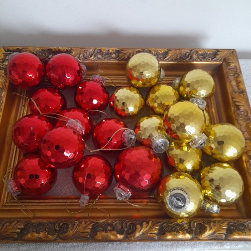 Vintage christmas tree baubles - christmas,