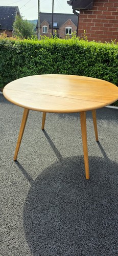 Ercol drop leaf dining table - ercol,