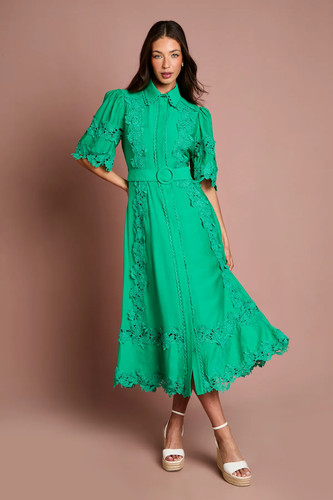 Coast green midi - green,