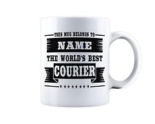 Courier Personalised Name Mug Coffee Mug Tea Cup Delivery Driver Postman Gift