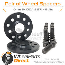 Wheel Spacers (2) & Bolts 10mm for VW Golf [Mk6] 08-13 On Original Wheels