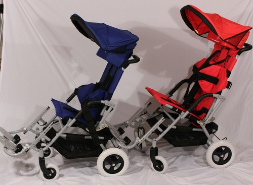New red special needs stroller - red,