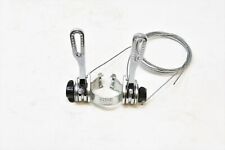 RACING BIKE SACHS HURET DOUBLE GEAR LEVERS 28.6mm FRAME TUBE FITTING VINTAGE 