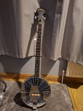 2010s Delta Blue With A Deering Sparkly Head ~ 5 String Open Back G Banjo