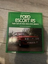 Ford Escort RS Twin Cam MK1 MK2 AutoHistory Book Mexico Osprey by Graham Robson