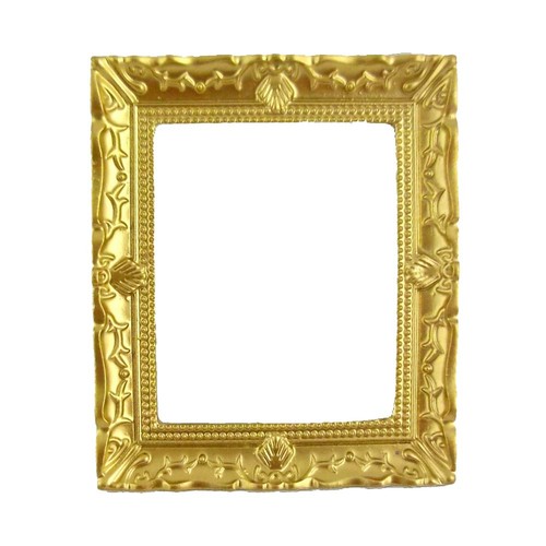 Dolls house empty gold - house, picture