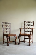 Set 6 Georgian Style Mahogany Dining Chairs