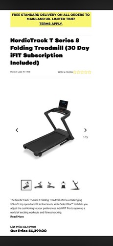 Nordictrack series 8 - t,