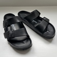 Birkenstock Arizona Eva Flat Sandals, Black, Size 40