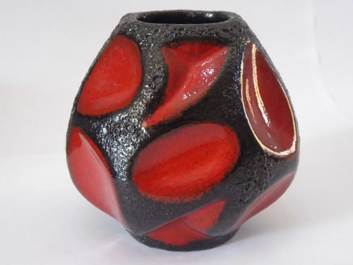 Roth 308 red vase west - vase,