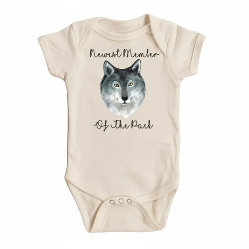 Wolf pack newborn baby - wolf,