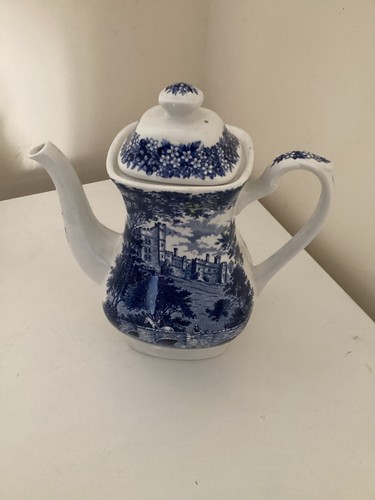 Tea coffee pot - pot, blue