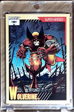 1991 MARVEL CARD 50 WOLVERINE.