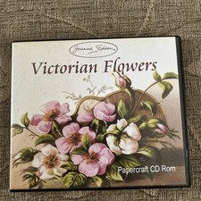 Joanna Sheen Papercraft CD-Rom -  Victorian Flowers VGC