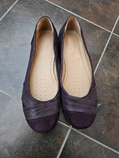 Hotter Natasha Slip On Shoes Size 7  (41) purple comfy bnwot