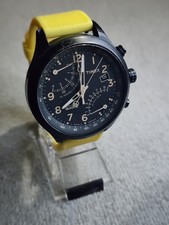 Timex Mens Intelligent Quartz Chronograph Watch T2N700 Good Working Condition