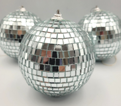 Set three silver mirrored - ,