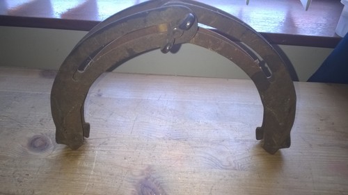 Vintage footprint pipe - footprint, clamp