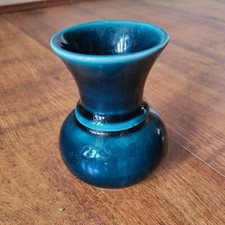Vintage Prinknash Vase Teal