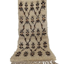 Vintage Moroccan Azilal Rug