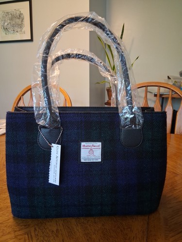 New harris tweed tartan bag - harris,