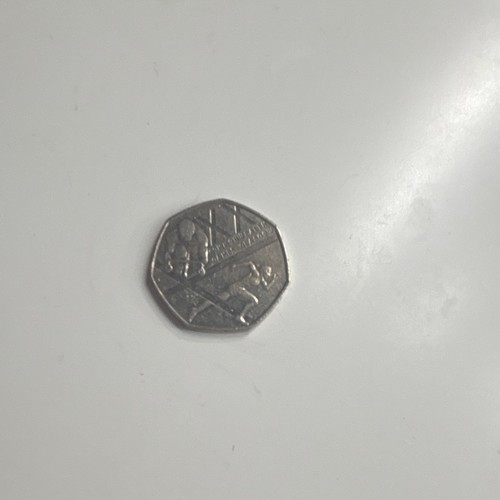 2017 50p coin - coin, royal