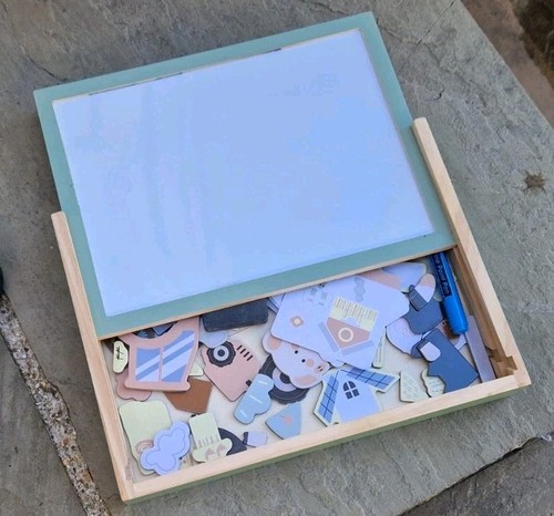 Magnetic animal shapes wooden - shapes,