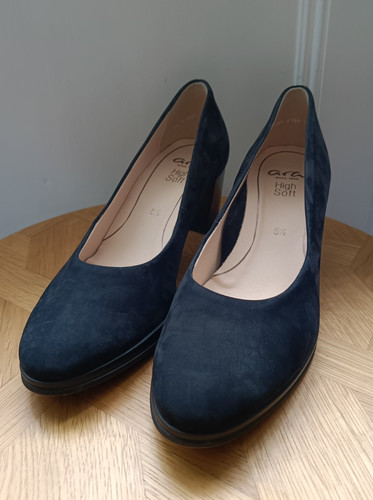 Ara black suede - black,
