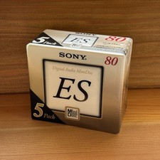 SONY MiniDisc MD ES 80 5-pack