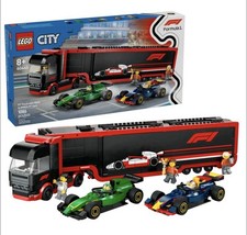 LEGO City F1 Truck with RB20 &