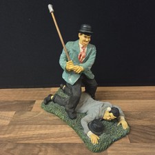 Vintage Laurel & Hardy Golfing