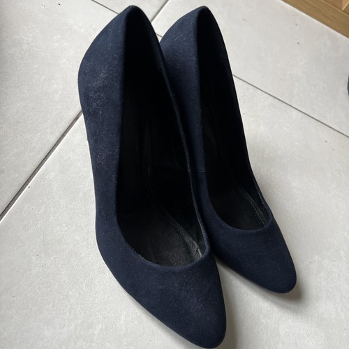 Next navy faux suede - navy,