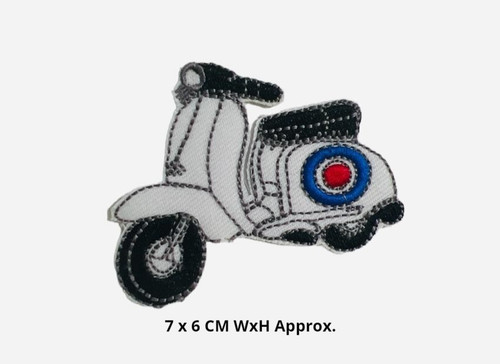 Lambretta scooter mod roundel - scooter,