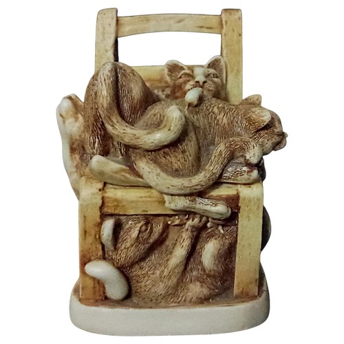 Cat trinket box - cat, harmony