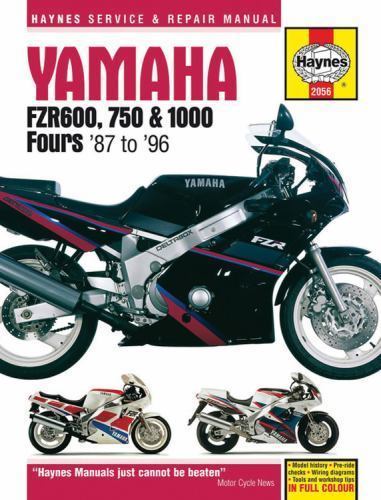 Haynes yamaha fzr600 - 750, &