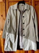 Ladies Coat Taupe Medium