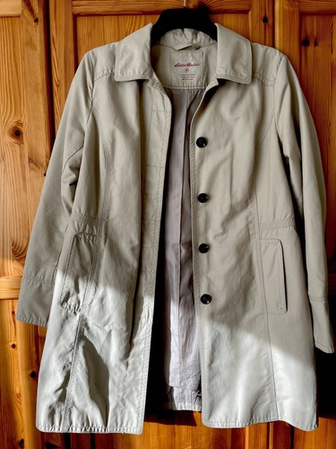 Ladies coat taupe medium - ladies,