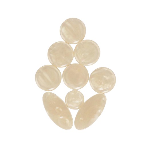 Set saxophone key buttons - of,