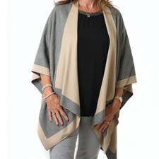 Ladies Cape Wrap Poncho One