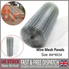 8-40M Galvanised Welded Wire