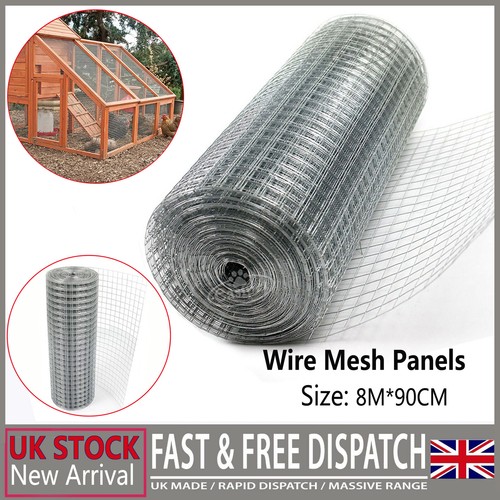 40m galvanised welded wire - 8-40m,