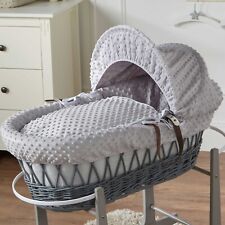 Baby Moses Basket - Grey