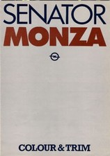 Opel Senator & Monza Colour &