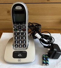 BT 4000 Big Button Phone - Black/Silver 