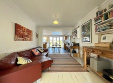 Bo Concept Large Dark Red Leather Sofa 3.3m Long- Great Condition Super Comfy