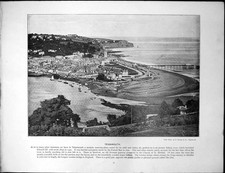 Old Print Teignmouth Resort
