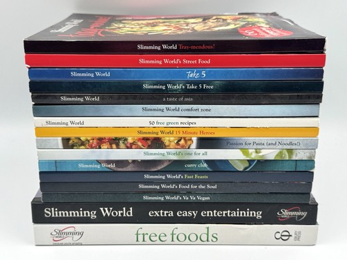 16x slimming world cookbooks - world,