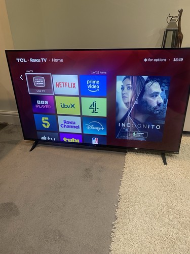 Tcl 43rp630k led smart - tcl,