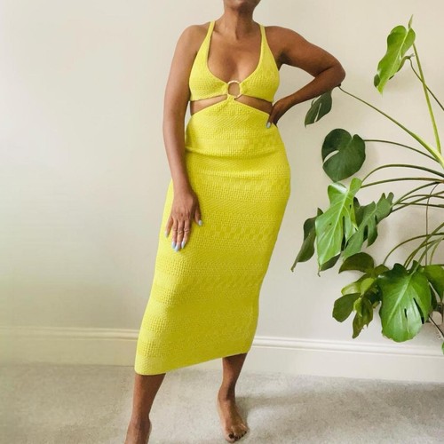 Zara lime green cut - lime,