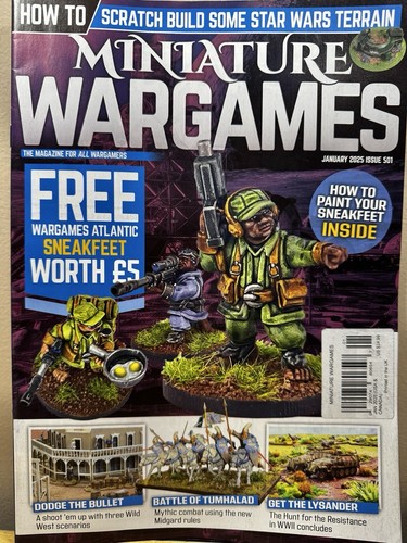 Miniature wargames magazine - wargames,